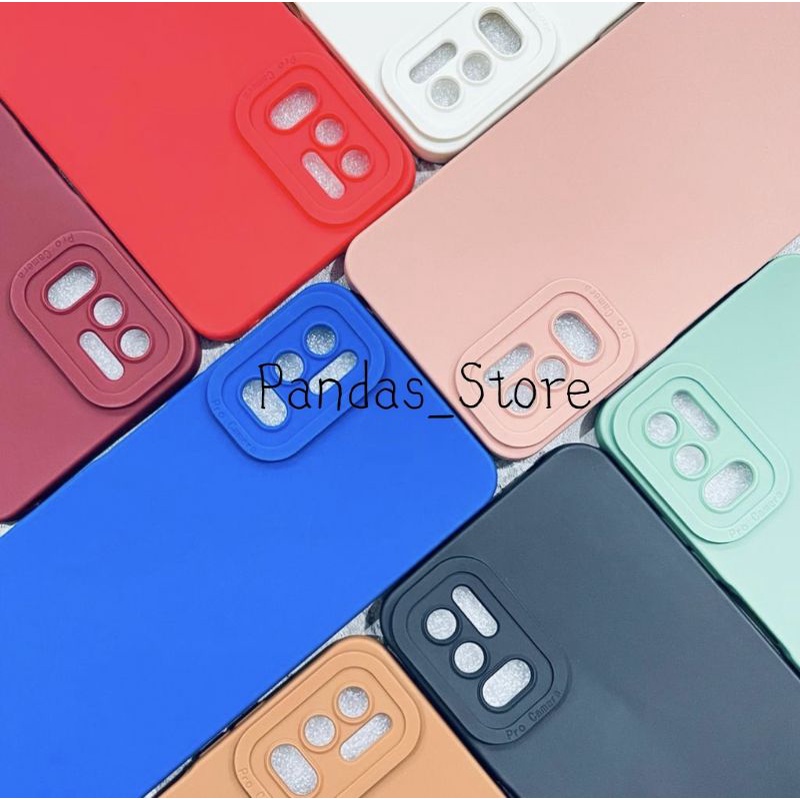 Softcase Pro Camera Redmi Note 10 5G / Poco M3 Pro 5G Candy Case Full Color 3D Silikon TPU