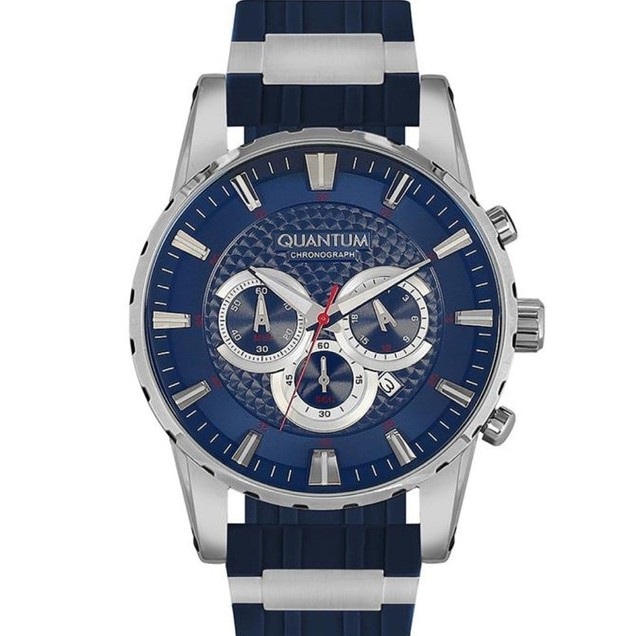 Jam Tangan Pria Quantum PWG633.399 Silver Blue Original