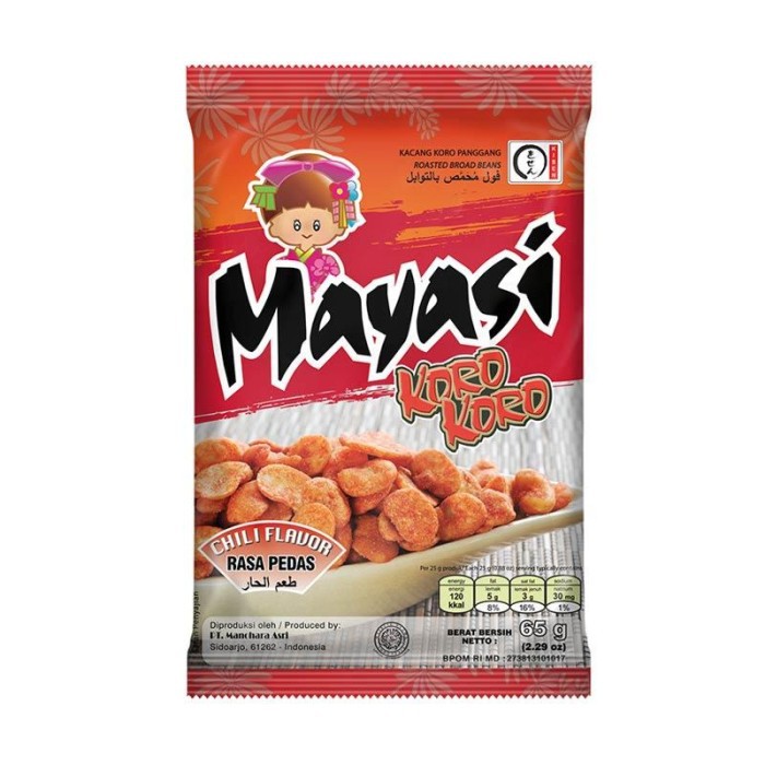 

Mayasi Kacang Koro Pedas 65gr