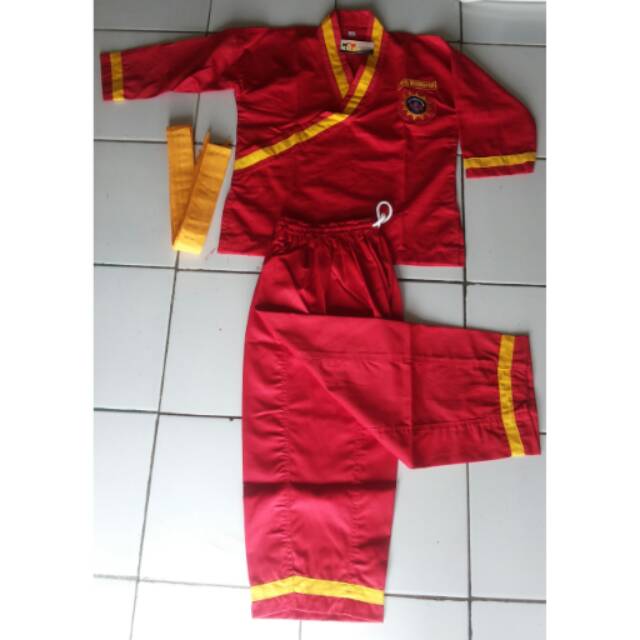 Seragam Pencak Silat Tapak Suci Bahan Fentura drill