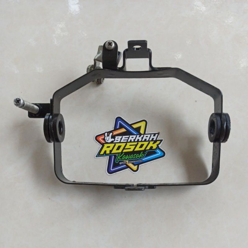 breket lampu ninja rr new dudukan lampu ninja rr new breket reflektor ninja rr reflektor