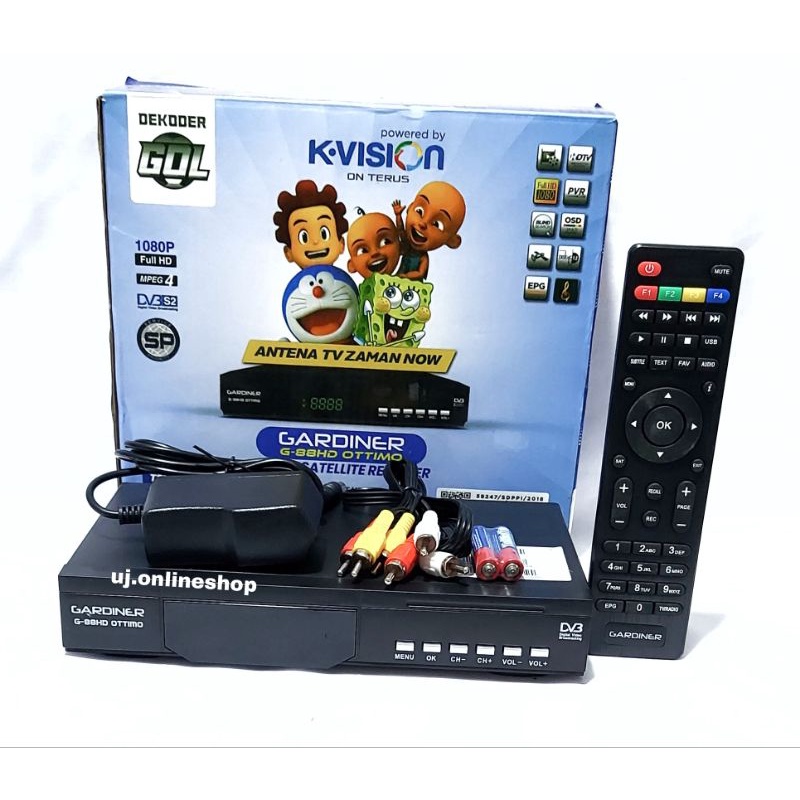 Receiver Gardiner Ottimo SW Terbaru 1009 Garmedia K-Vision paling laris
