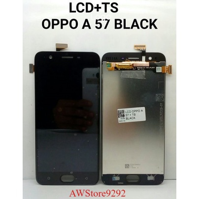 Layar Screen LCD TS Touchscreen Fullset OPPO A57 - White