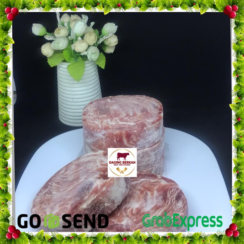 

Ribeye steak meltique 200gr/Ribeye steak/Daging Ribeye/Daging Sapi/Daging import/Daging beku/Makanan beku/Rp. 48.000