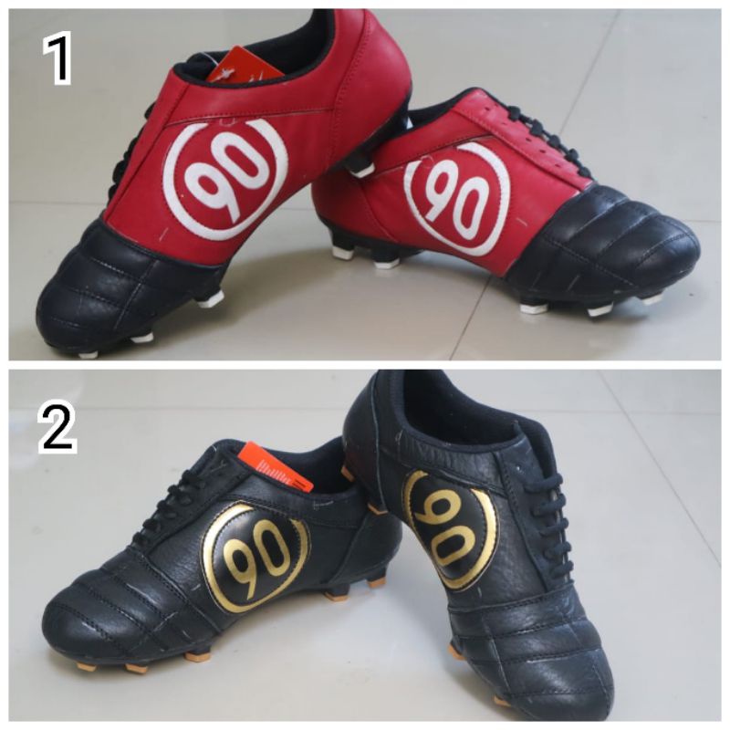 sepatu bola kulit T90 premium high quality