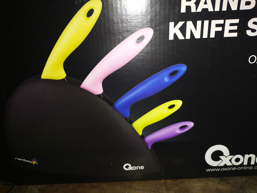 Na Oxone Pisau Dapur Set Rainbow Ox-606 | Ox 606 | Ox606