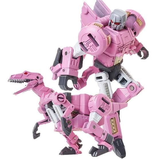 d02fbb Dino Force Volcanicus Transformers Raptor Pink Robot - Abu-Abu Z2020X