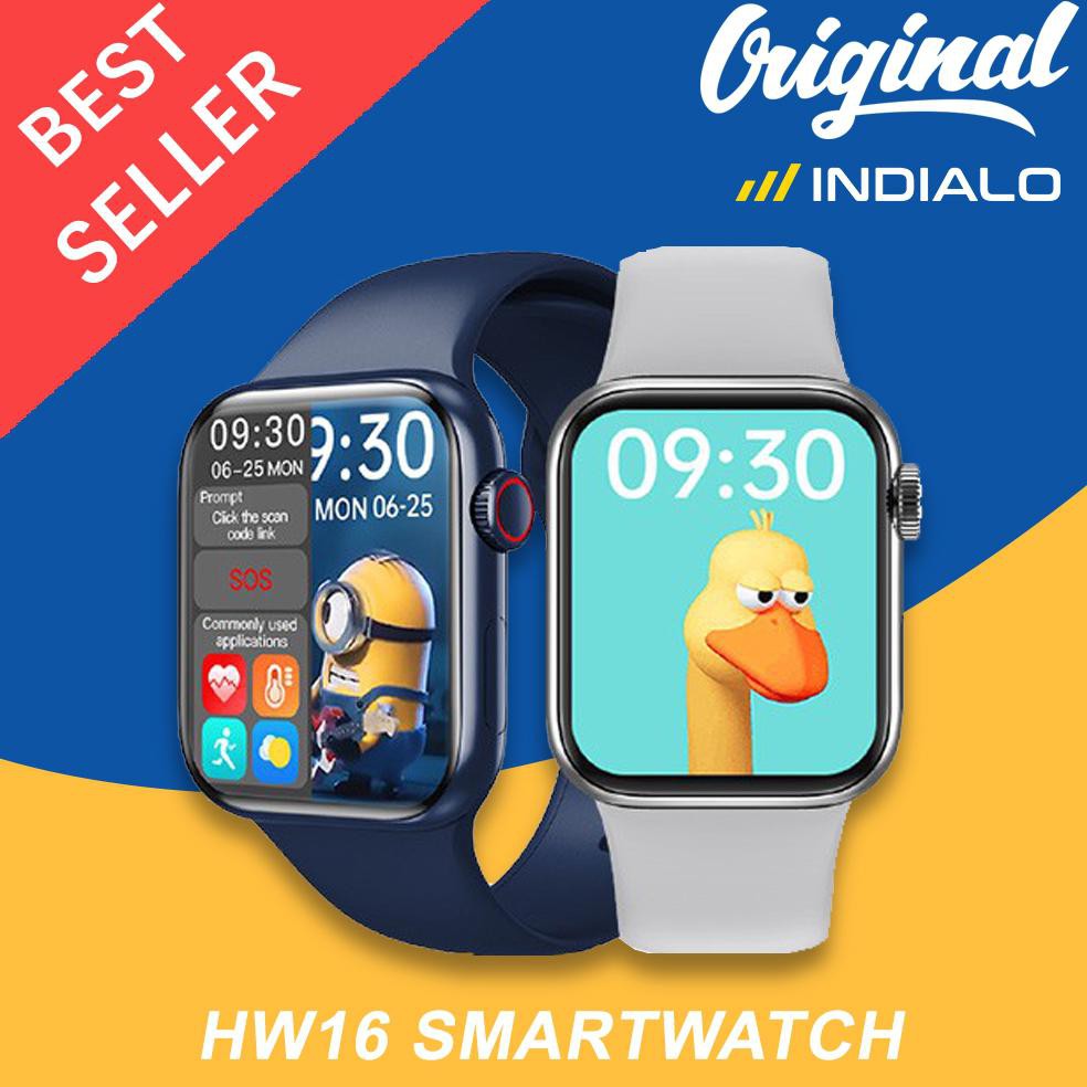 ✨ BISA COD✨ Hw12/hw16 Smart Watch Bluetooth Original Layar Sentuh Dengan Pedometer dan Detak