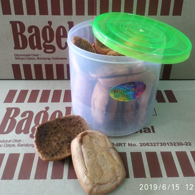 Gratis Toples Roti Kering Bagelen COKLAT Dhevka Grosir