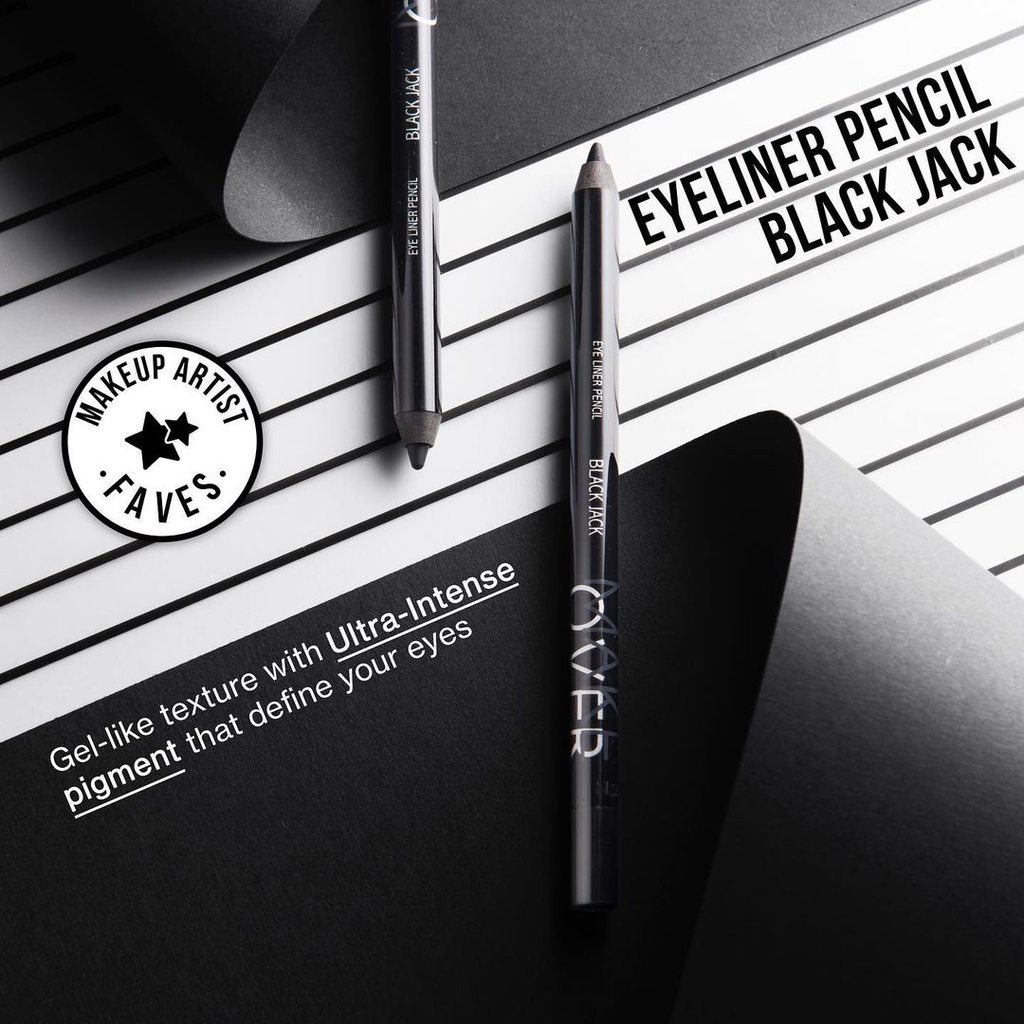 Make Over Eye Liner Pencil Black Jack BESTSELLER