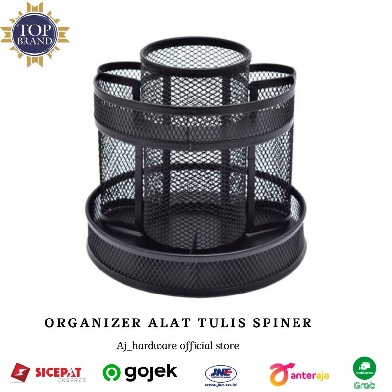 

Odi Organizer Alat Tulis Spinner 16.5 X 16 Cm