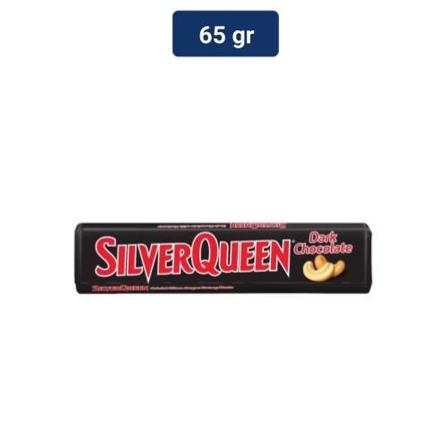 Silver Queen Cokelat Cashew Dark Chocolate 65 gr