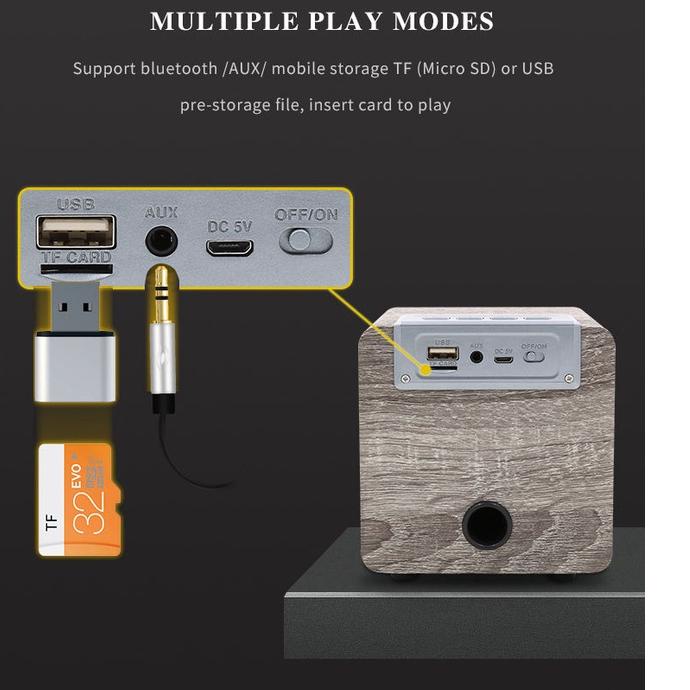 Super Trending Visio BS01 Wireless Portable Speaker Super Bass Bluetooth Music