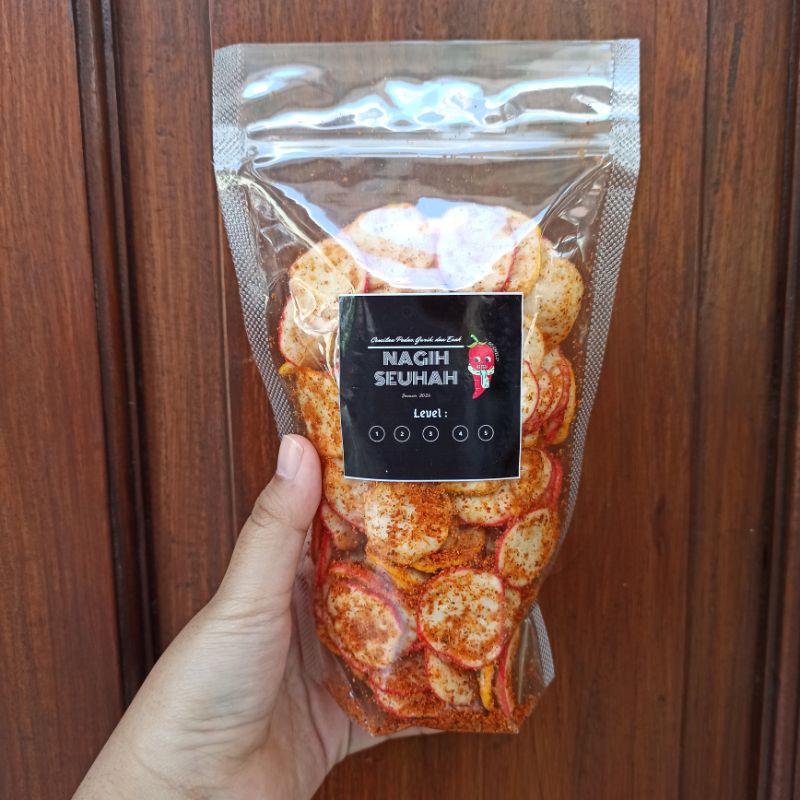 

Kerupuk Bawang (Ekstra Pedas)