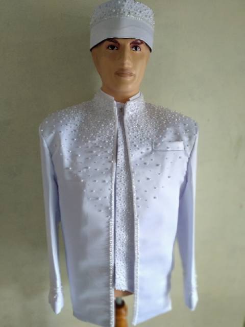 Beskap pengantin jas nikah akad