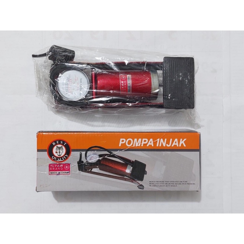Pompa Injak Ban Sepeda & Ban Sepeda Motor