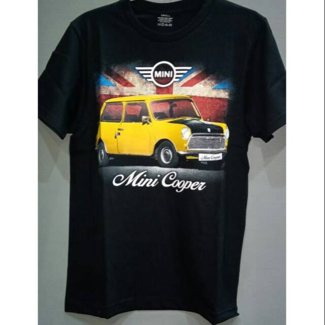 Kaos - Mini Cooper Kuning