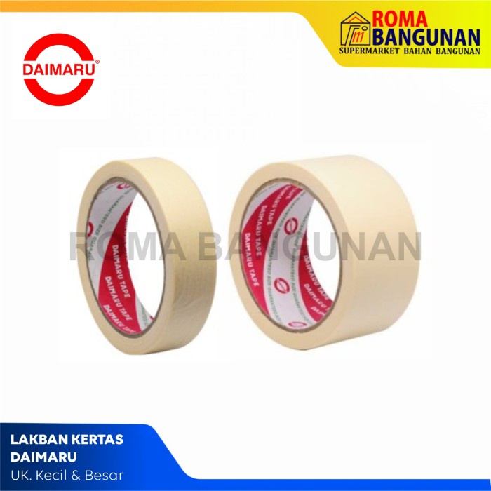 Daimaru Lakban Kertas Masking Tape - Besar