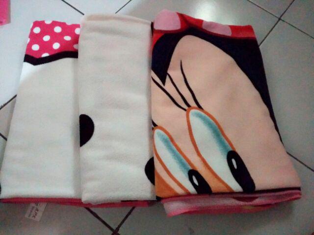 Handuk Karakter Mickey Minnie