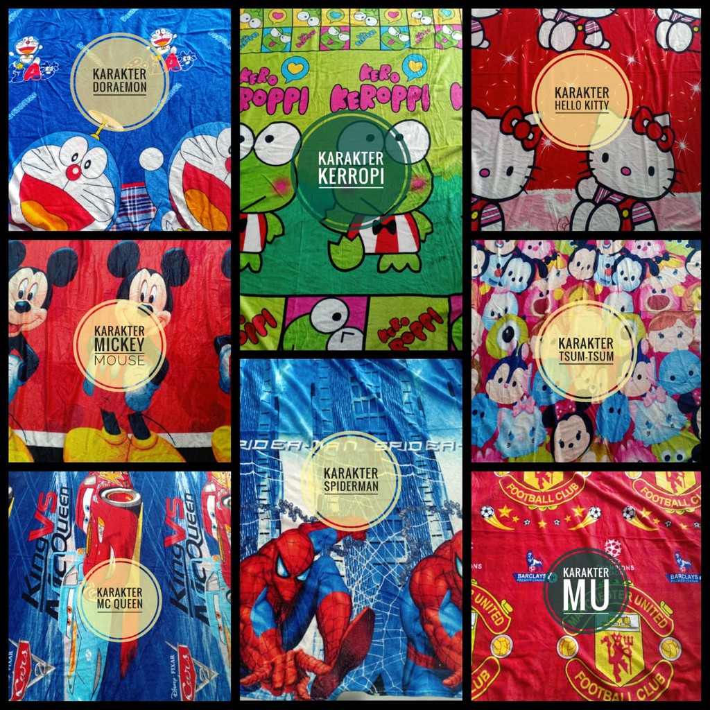 Harga Pabrik Selimut Anak Karakter Flanel Murah Nyaman Hangat Ringan Selimut Bulu 125x185 8bDkmRZC3NXe7m