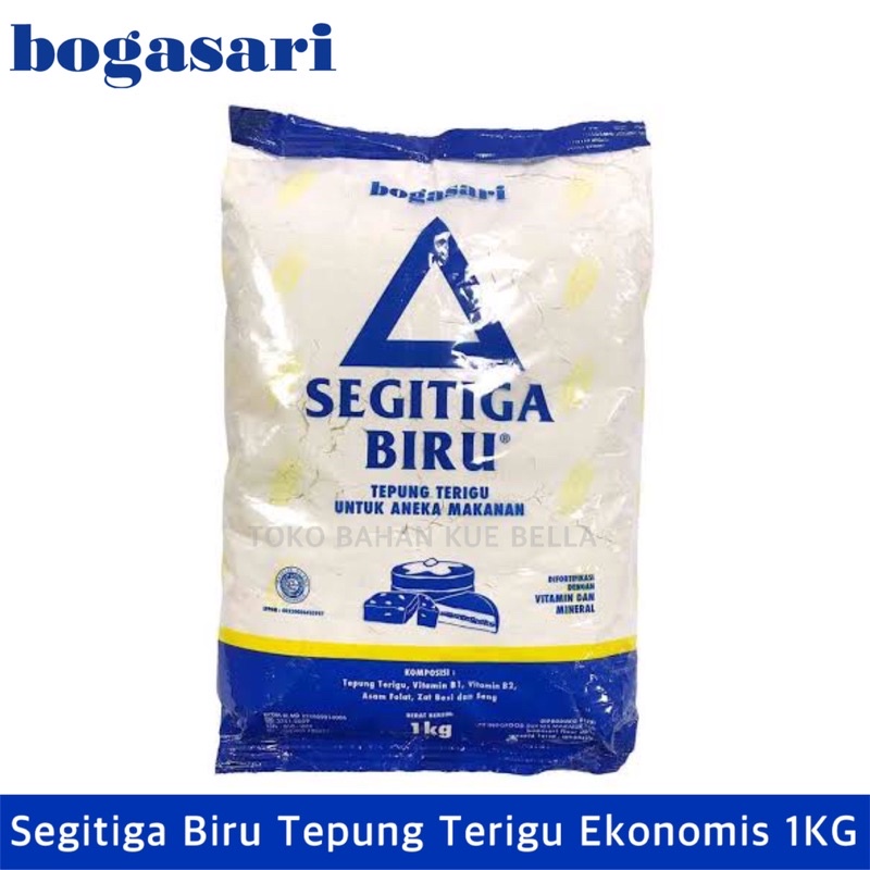 

Bogasari SEGITIGA BIRU EKONOMIS 1KG - Tepung Terigu Transparant