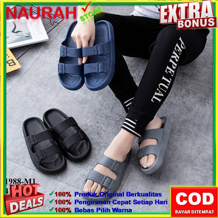 Sandal Wanita Balance 1988 X2B BLC Original Jelly Impor Very Nice Sendal Wanita Lentur Lembut Tahan Air Anti Slip