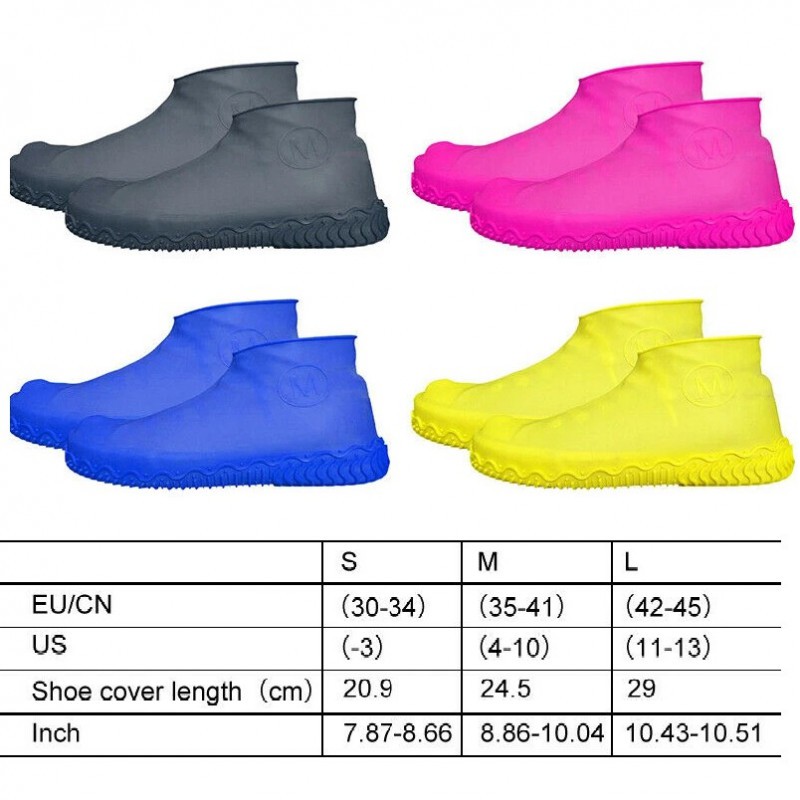 Silicon Cover Shoes  Pelindung Sepatu Waterproof anti air hujan Silicon