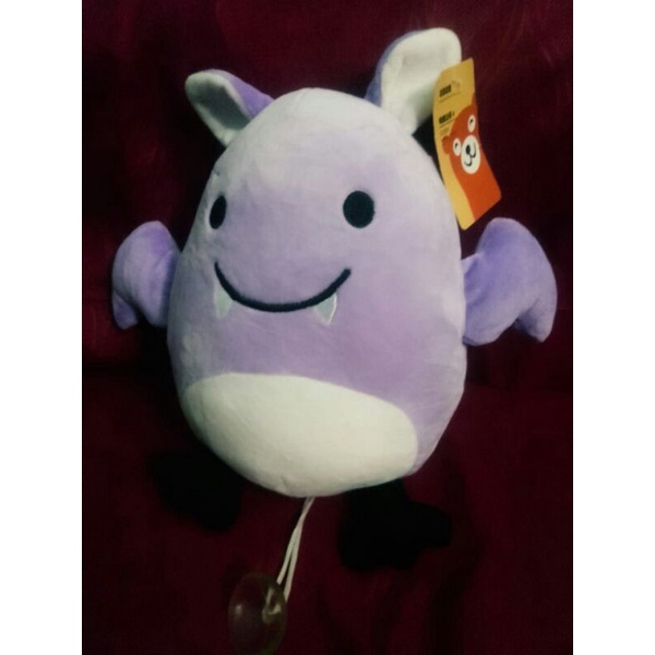 Boneka kelelawar lilac new tag
