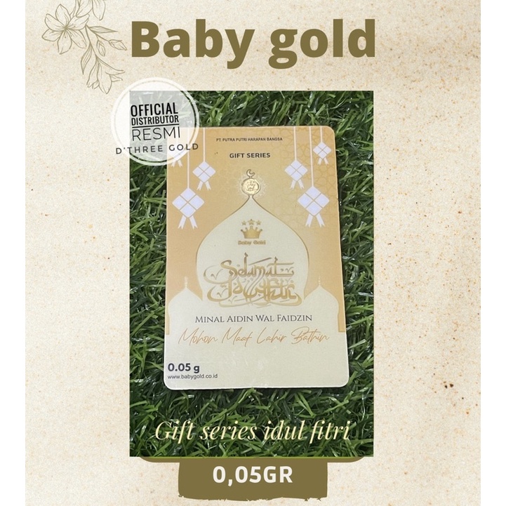 Baby gold gift series idul fitri 0,05gram