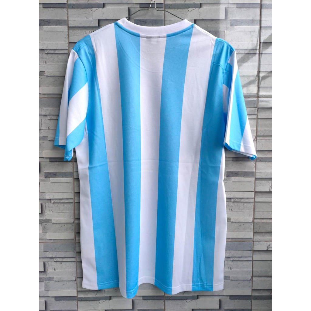 HQ RETRO JERSEY BOLA ARGENTINA HOME 1986 (TRIBUTE MARADONA) GO HQ IMPORT