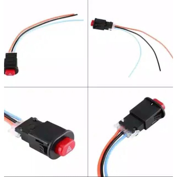 SAKLAR / TOMBOL / SWITCH ON OFF HAZARD LAMPU UNIVERSAL