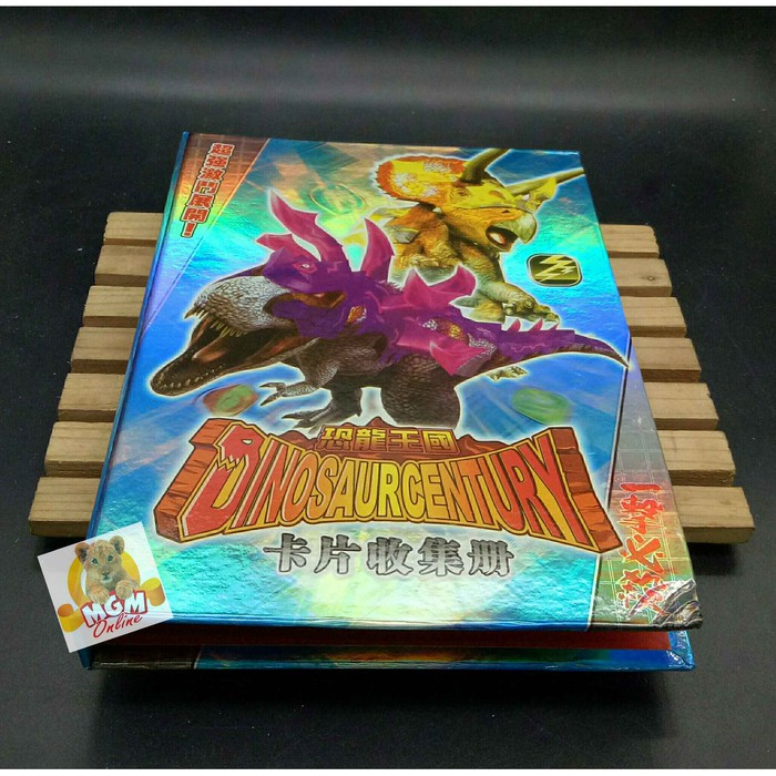 Album Dinoking- Tempat Kartu Dinoking Trading Card Game simpan 96 card