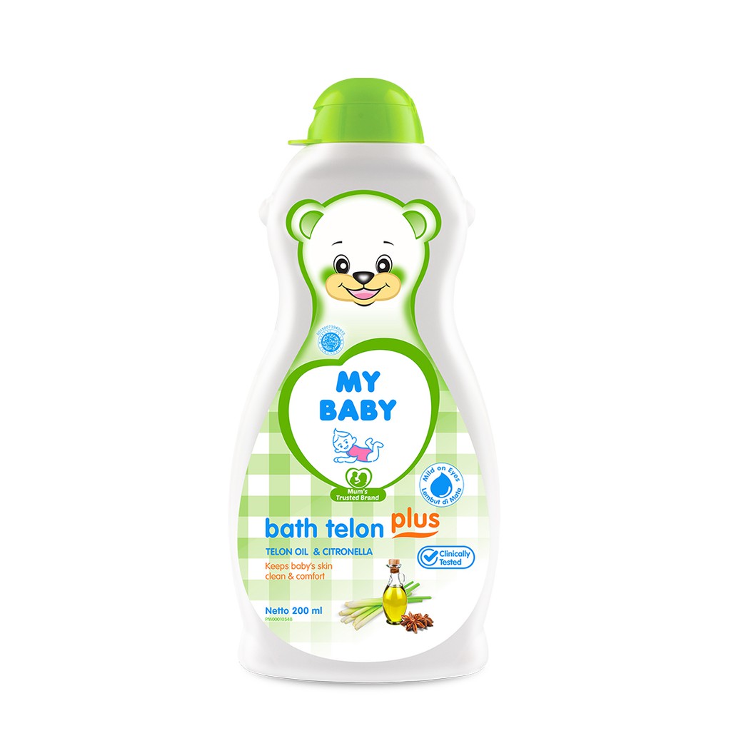 ★ BB ★ MY BABY Bath Telon Plus 200ml - Sabun Cair Bayi Wangi Telon