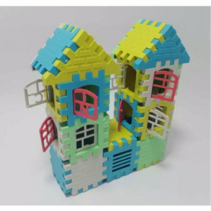 MAINAN LEGO PUZZLE RUMAH