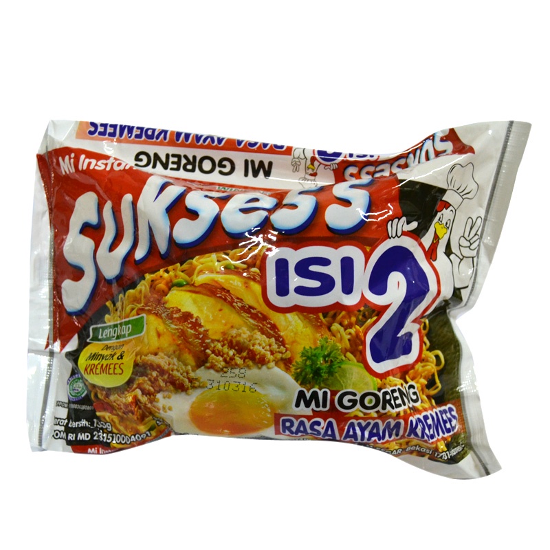 

Suksess Mie Goreng Ayam Kremess I 133Gr