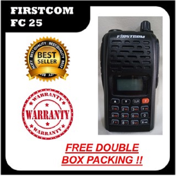 HT FIRSTCOM FC 25 5 Watt Radio Komunikas Garansi 1 tahun