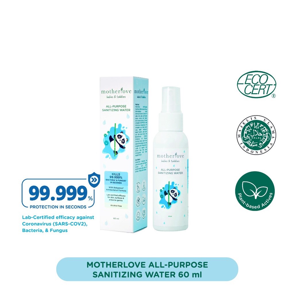 MOTHERLOVE All-Purpose Sanitizing Water 60ml