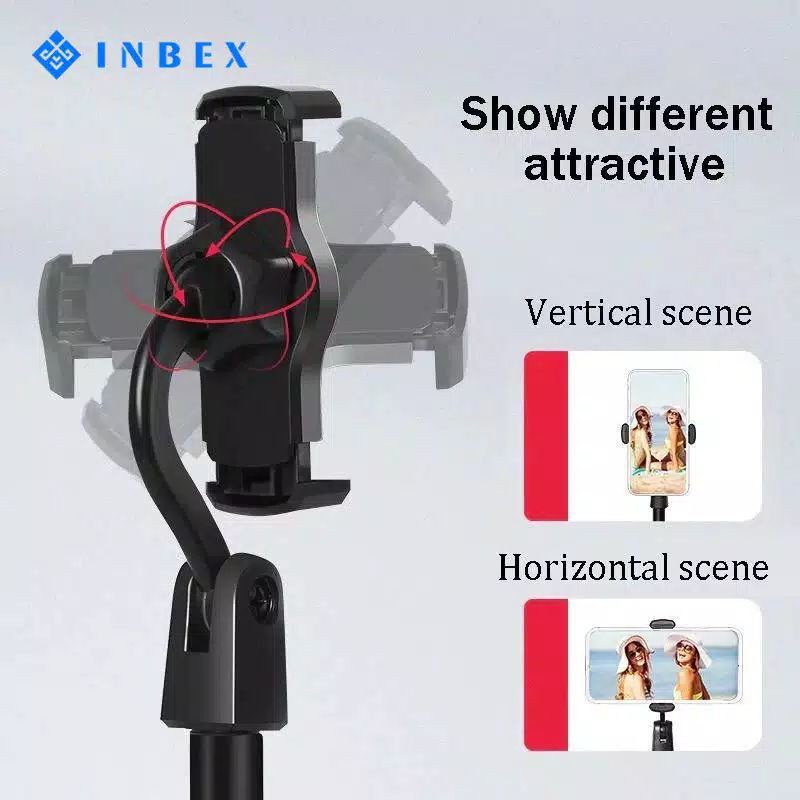 INBEX IMP 1701 Phone Holder Ponsel Multifungsi LIVE Stand Rotary 360