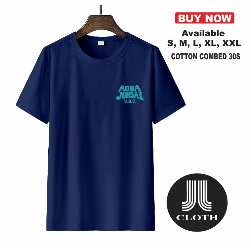 Kaos Anime Aoba Johsai VBC Tee | Haikyuu!! | Kaos Jepang - Omoroi