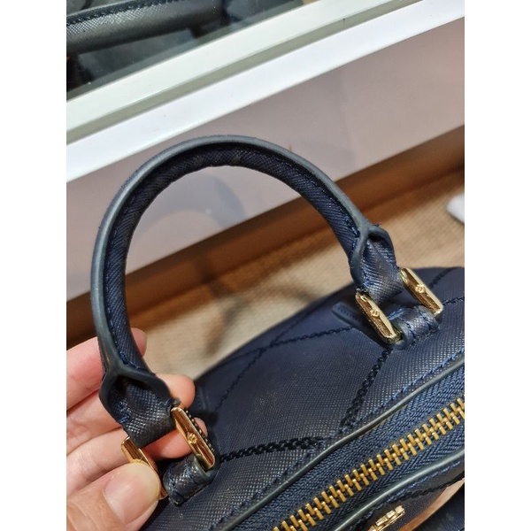 Tory Burch dome mini bag in navy