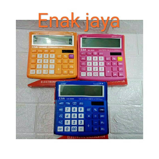 

Enak-kalkulator ESA-5000C/kalkukator murah/kalkulator cek
