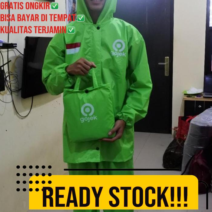 Jas Hujan Ojek Ojol Gojek Grab