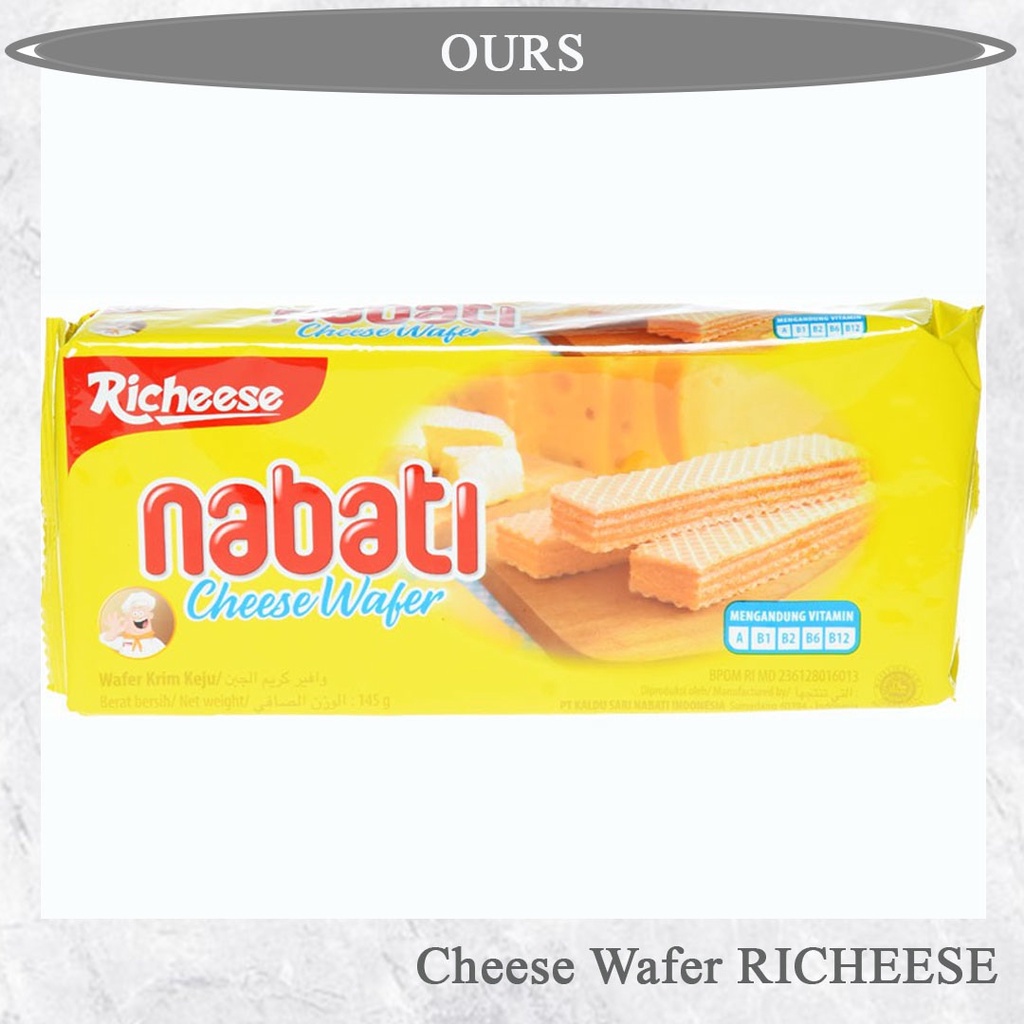 

Richeese Cheese Wafer Nabati 122g