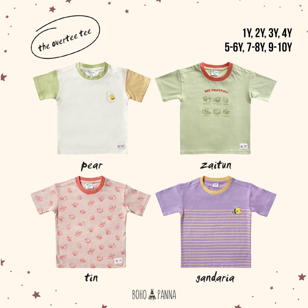 Bohopanna - Kaos Anak The Overtee / Kaos Anak Unisex