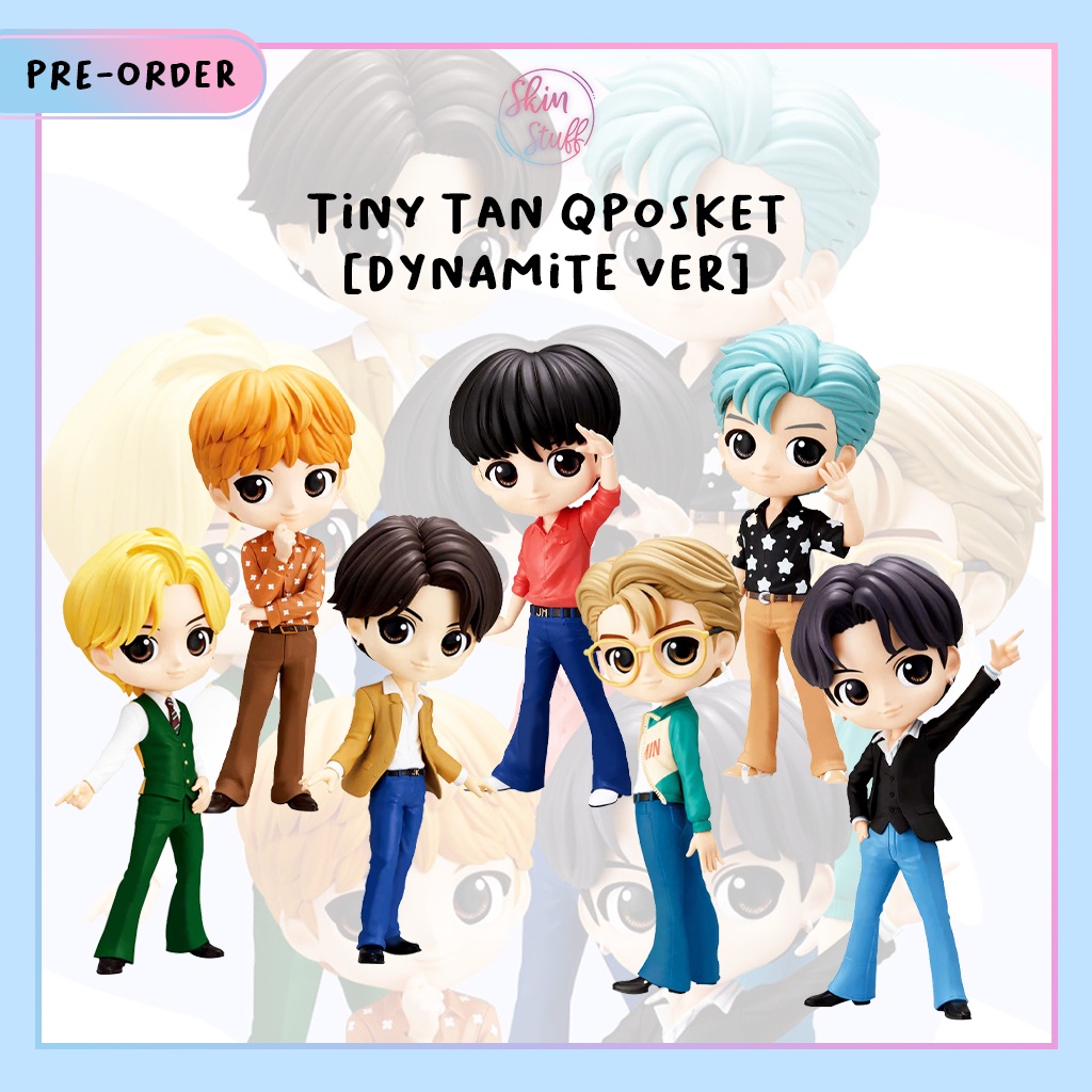 Jual BTS TINYTAN QPOSKET FIGURE JUNGKOOK JK V TAEHYUNG JIMIN JHOPE SUGA ...