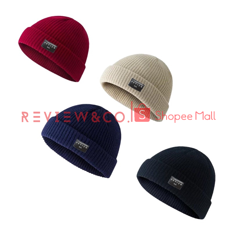 Review & Co. Beani Hat Topi Kupluk