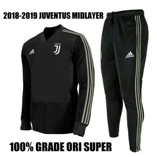 Hot,item Black MIDLAYER JUVENTUS.2018_19