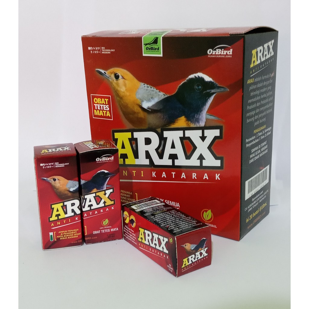 ARAX Obat Anti Katarak Burung