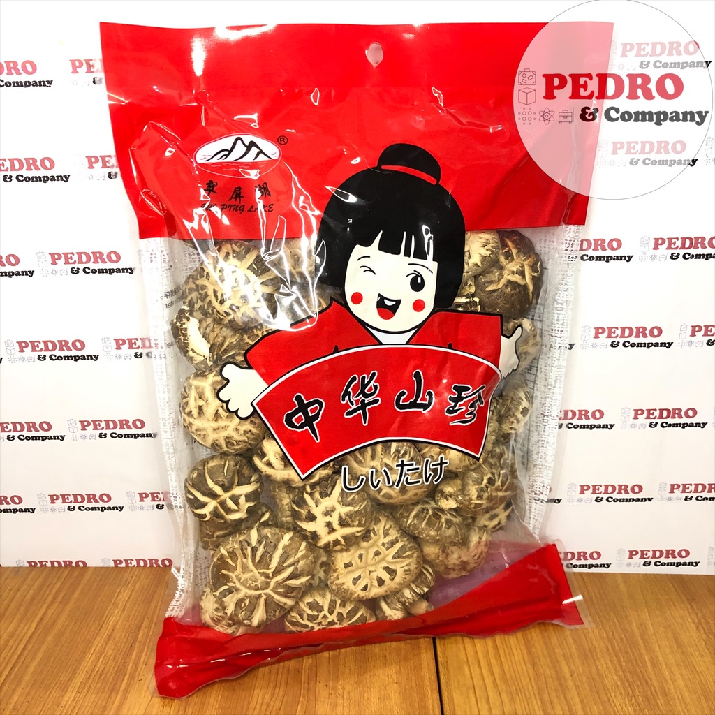 

Dejian jamur kering / dried mushroom premium Besar 250 gram - harum