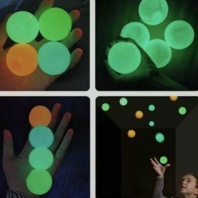 MAINAN VIRAL DI TIKTOK GLOBBLES STICKY WALL BALL GLOW IN THE DARK MURAH SHIPS IN 24 HOURS